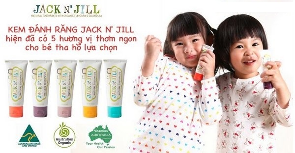 Kem đánh răng Jack N Jill Natural Toothpaste