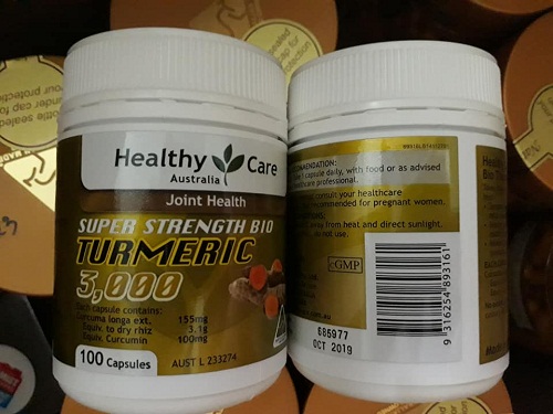 healthy care super strength bio turmeric 3000 an toàn cho sức khỏe người dùng