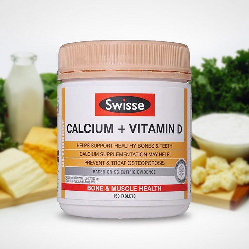 swisse calcium + vitamin d 150 viên an toàn cho sức khỏe