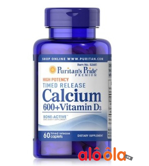 Calcium 600 d3 high pocenty puritans pride