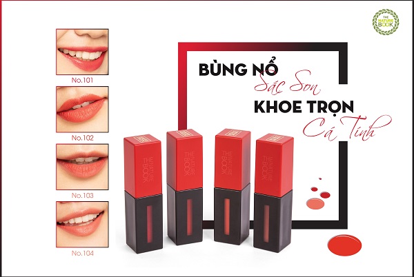 Son kem thời thượng The Nature Book Stylish Soft Lip Lacquer