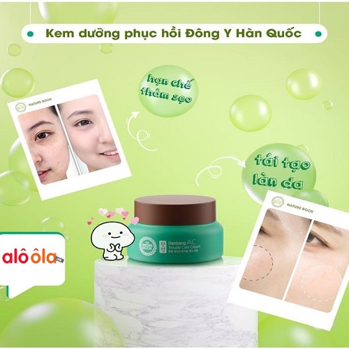 Kem dưỡng phục hồi da hư tổn Đông Y Hàn Quốc - Hanbang AC Trouble Care Cream