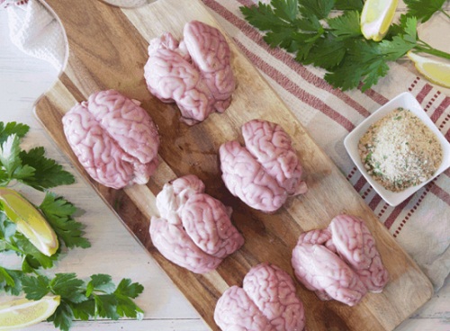 óc lợn - thực phẩm bổ não tăng cường trí nhớ