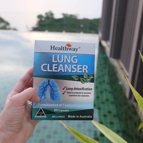 Thải độc phổi Healthway Lung Cleanser 60 viên có tốt không