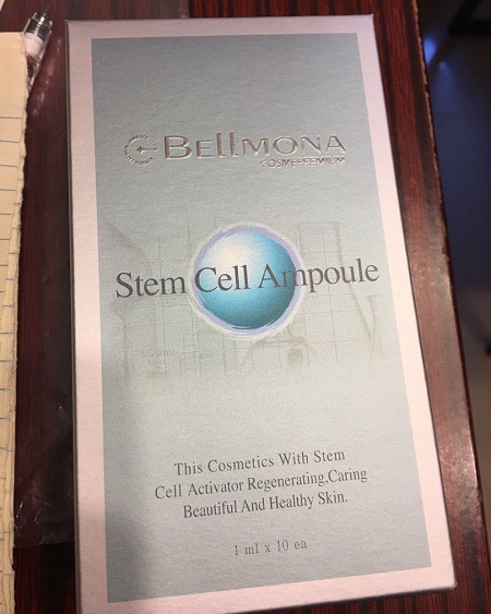 bellmona stem cell ampoule  thích hợp với mọi loại da