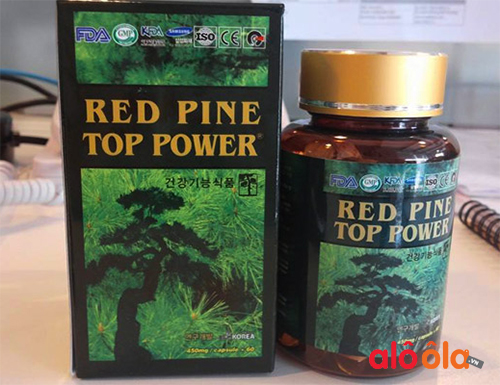 tác dụng tinh dầu thông đỏ red pine top power