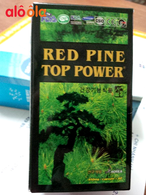tác dụng tinh dầu thông đỏ hàn quốc red pine top power