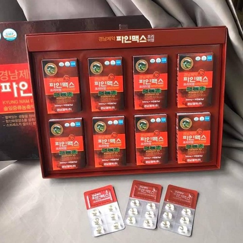 tinh dầu thông đỏ kyungnam - viên uống an toàn cho sức khỏe