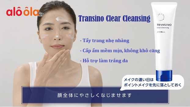 công dụng của Transino Clear Cleansing