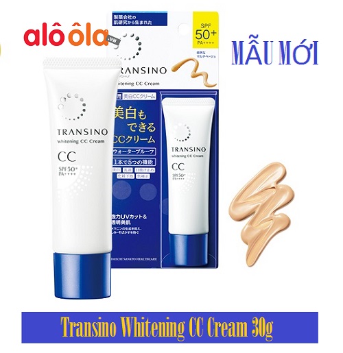 Transino Whitening CC Cream 30g mẫu mới