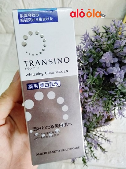 Transino Whitening Clear Milk Ex chính hãng