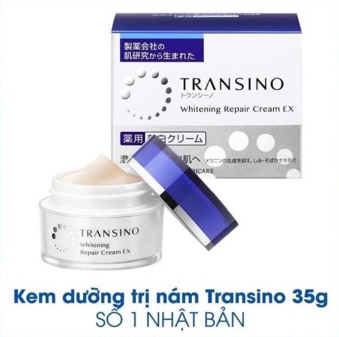 Kem đêm Transino Whitening Repair Cream EX 35g