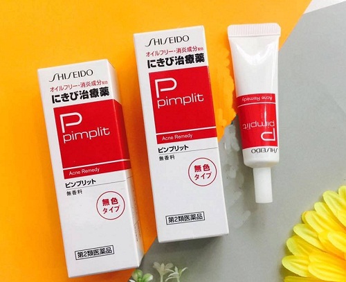 kem trị mụn shiseido pimplit nhật bản