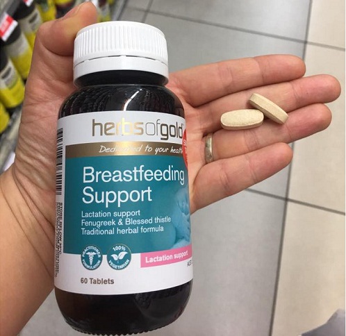 herbs of gold breastfeeding support dành riêng cho phụ nữ sau sinh