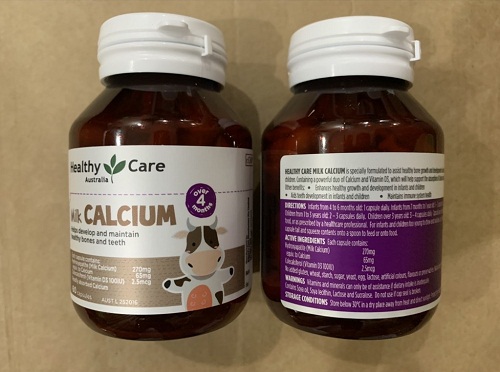 healthy care milk calcium 