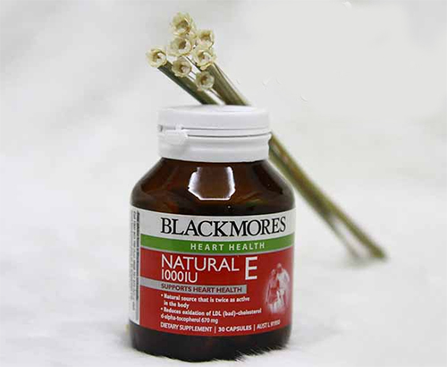 blackmore natural vitamin e 1000iu giúp nuôi dưỡng làn da khỏe đẹp