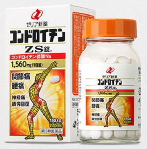 Viên uống bổ xương khớp ZS chondroitin 180 viên Nhật Bản