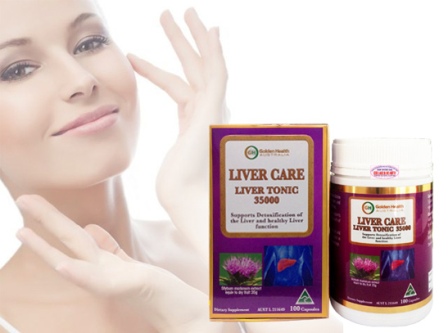 Liver Care Liver Tonic Golden Health biện pháp tối ưu cho người bệnh gan