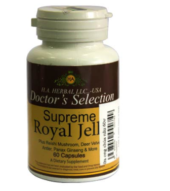 Tác dụng của Viên sữa ong chúa Supreme Royal Jelly